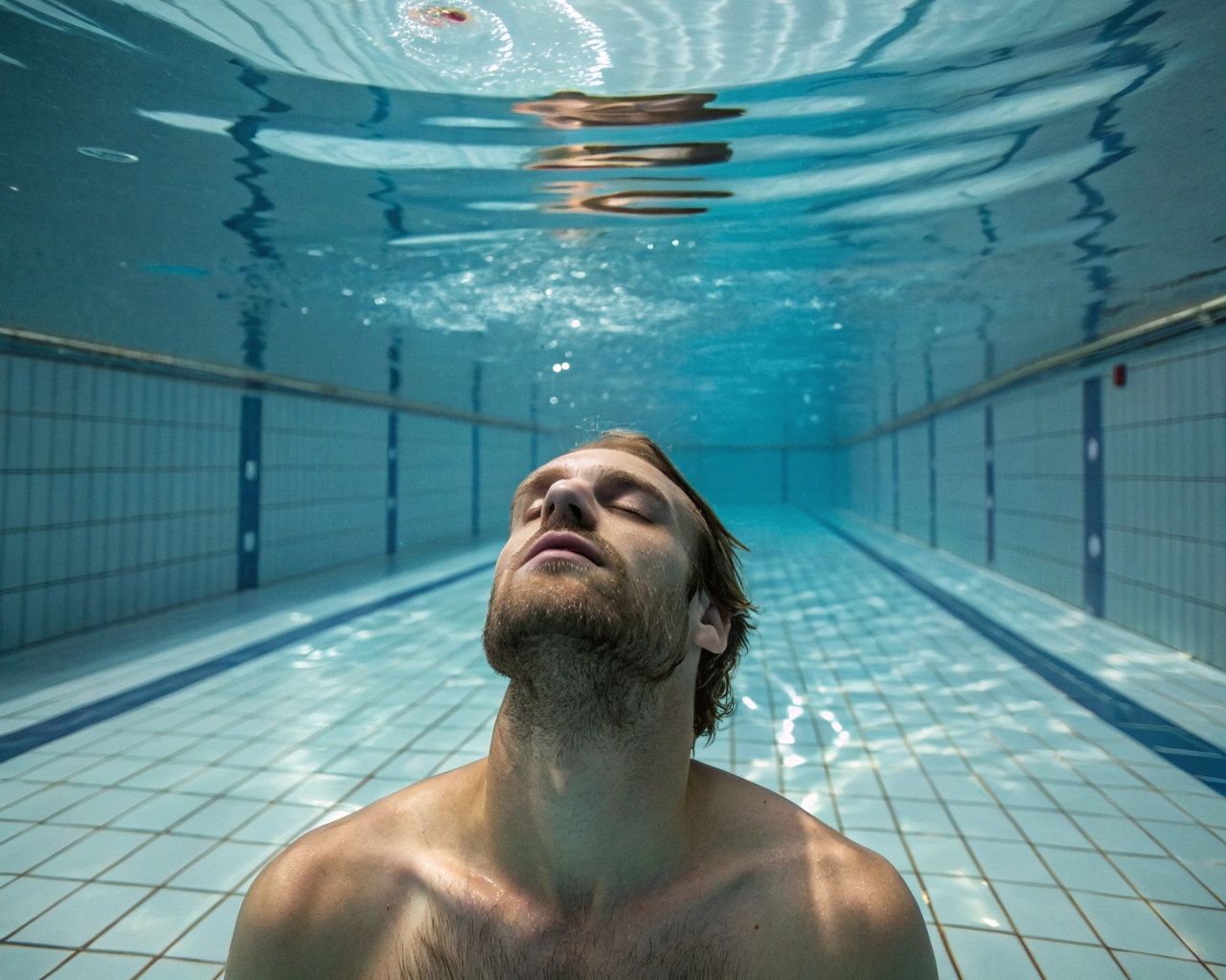 Aqua fitness træning i pool
